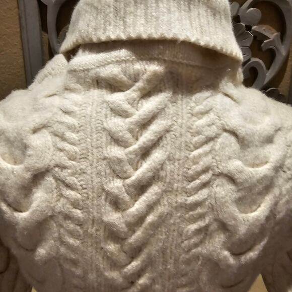 Perry Ellis 100% Wool Sweater Size XS Classic Winter Ski Cabincore Cozycore Knit - Picture 4 of 7